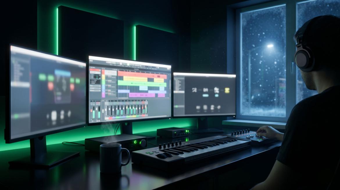 Making Music in December: How to Maintain Creative Momentum